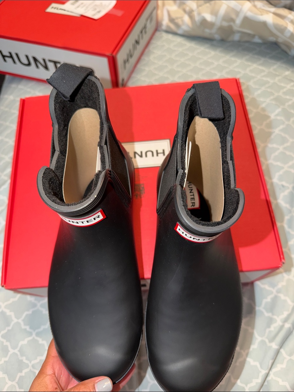 Hunter Original Chelsea Rain Boot size 9 and 8 - Picture 3 of 11